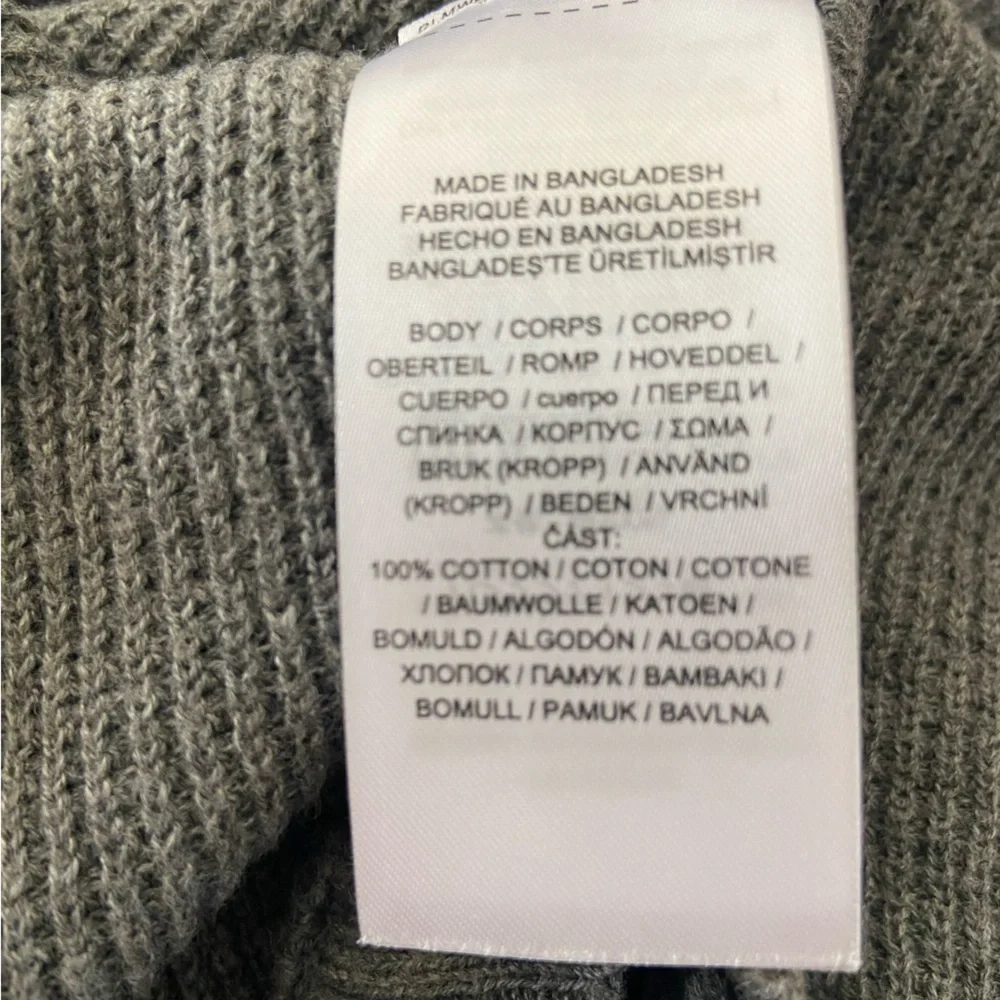 Lauren Ralph Lauren Women’s Gray Knit Sweater Size Medium
